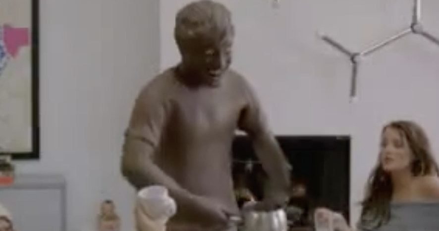 El Hombre chocolate de AXE
