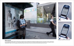 Anuncio en Parada de Autobus: Publicidad exterior + móvil