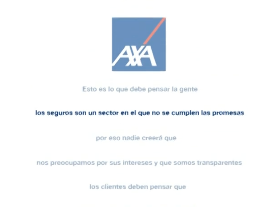 Emocionante anuncio Axa: Reinventando los seguros