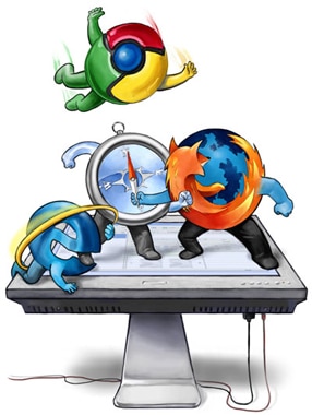 Firefox Chrome Safari Ie