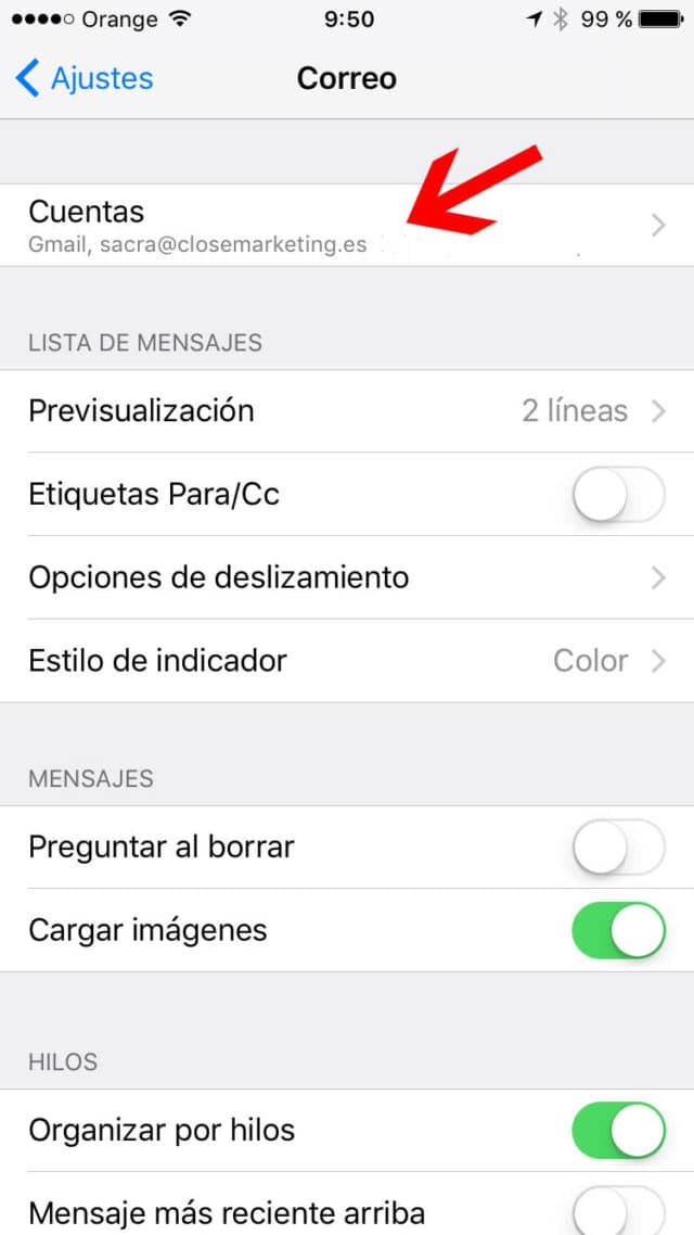 Paso Configuracion Ios Email 2