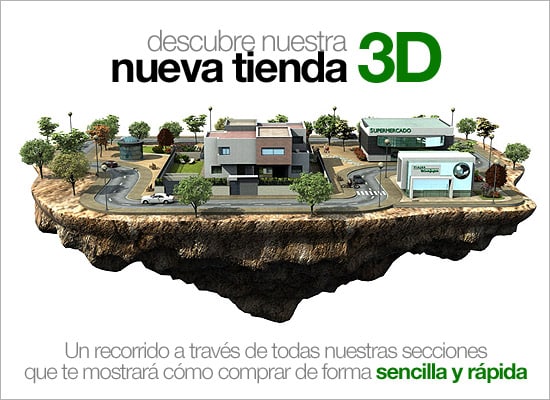 Tienda 3D El Corte Inglés