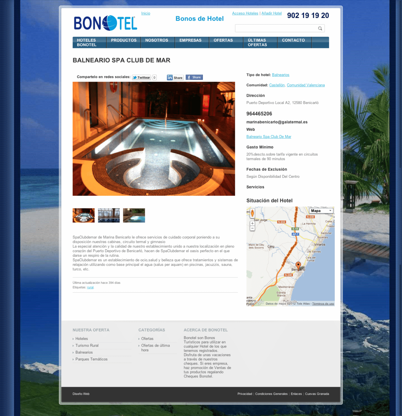 Diseño Web Bonotel.org