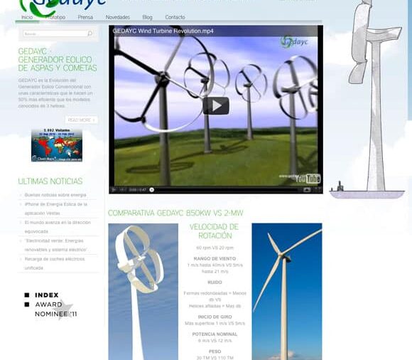 Diseño Web y Logotipo Gedayc