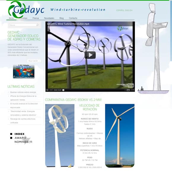 Diseño Web y Logotipo Gedayc