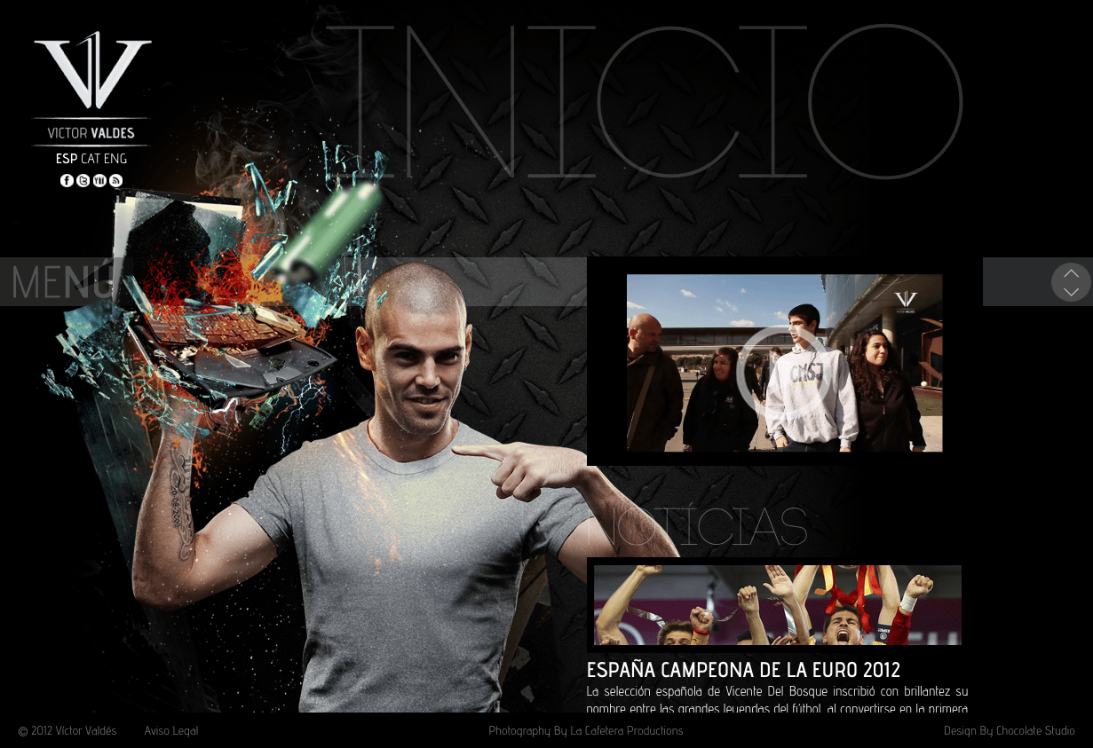 Hablamos del Diseño de la Nueva Web de Victor Valdes