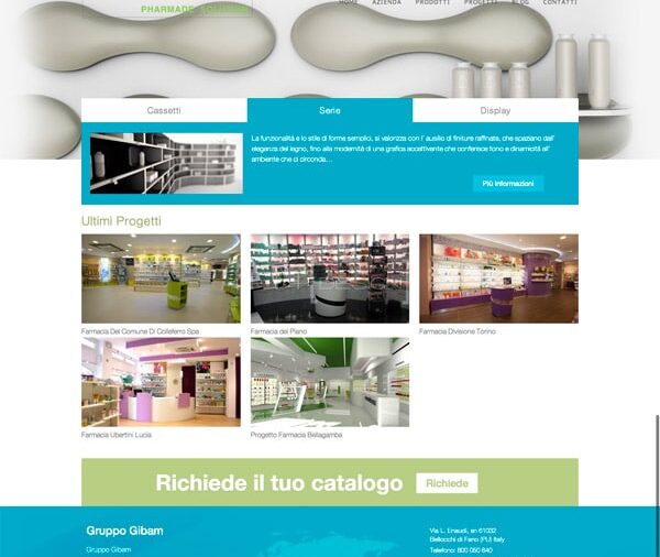 Diseño Web PharmadeSolution.it