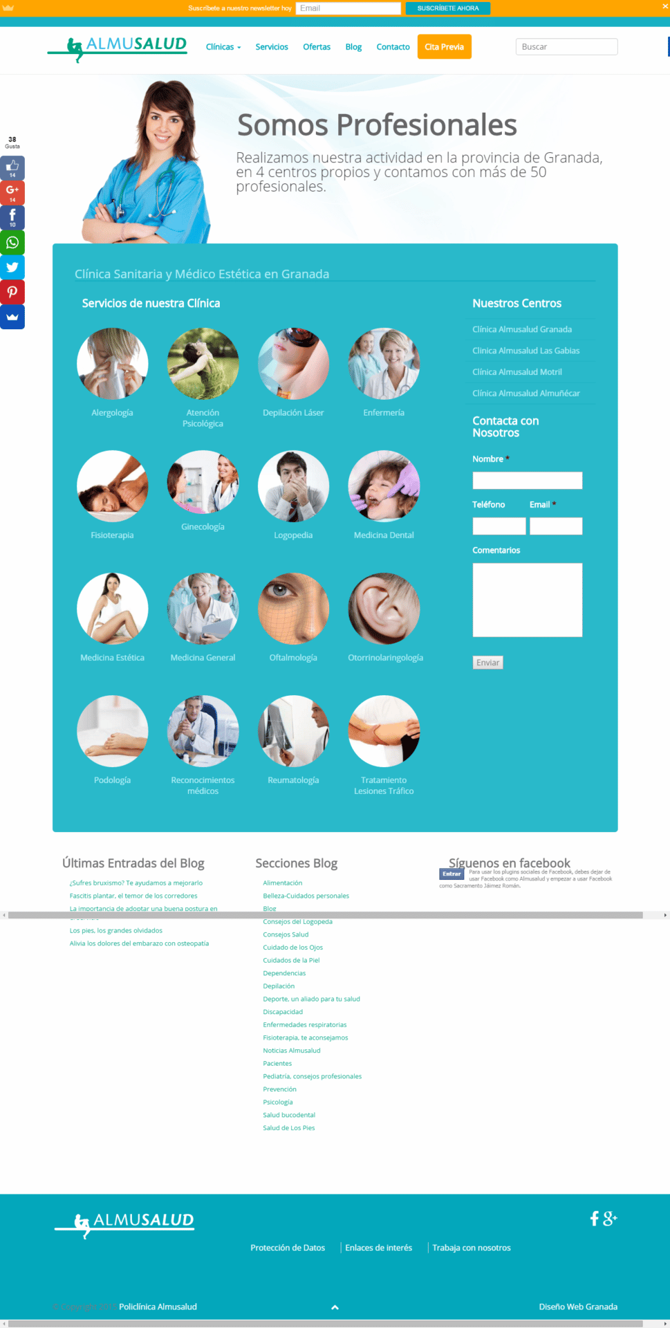 Web y Mantenimiento Almusalud
