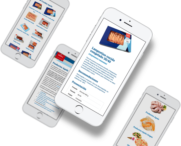 Diseño Web Mariscos Apolo
