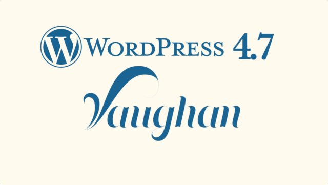 Nueva versión WordPress 4.7 Nueva versión WordPress 4.7
