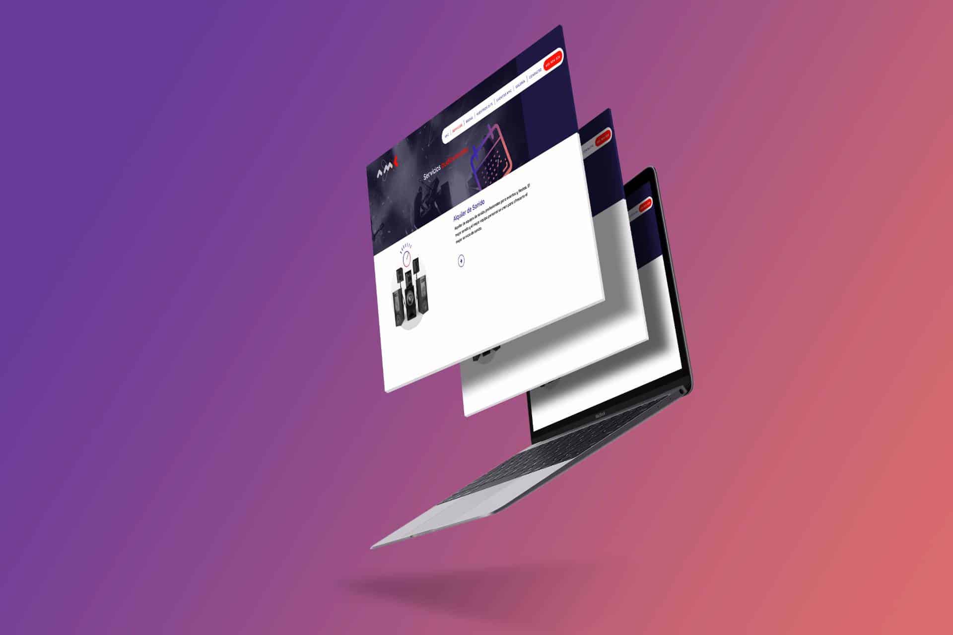 Proyecto Diseño Web AMC Audiovisuales
