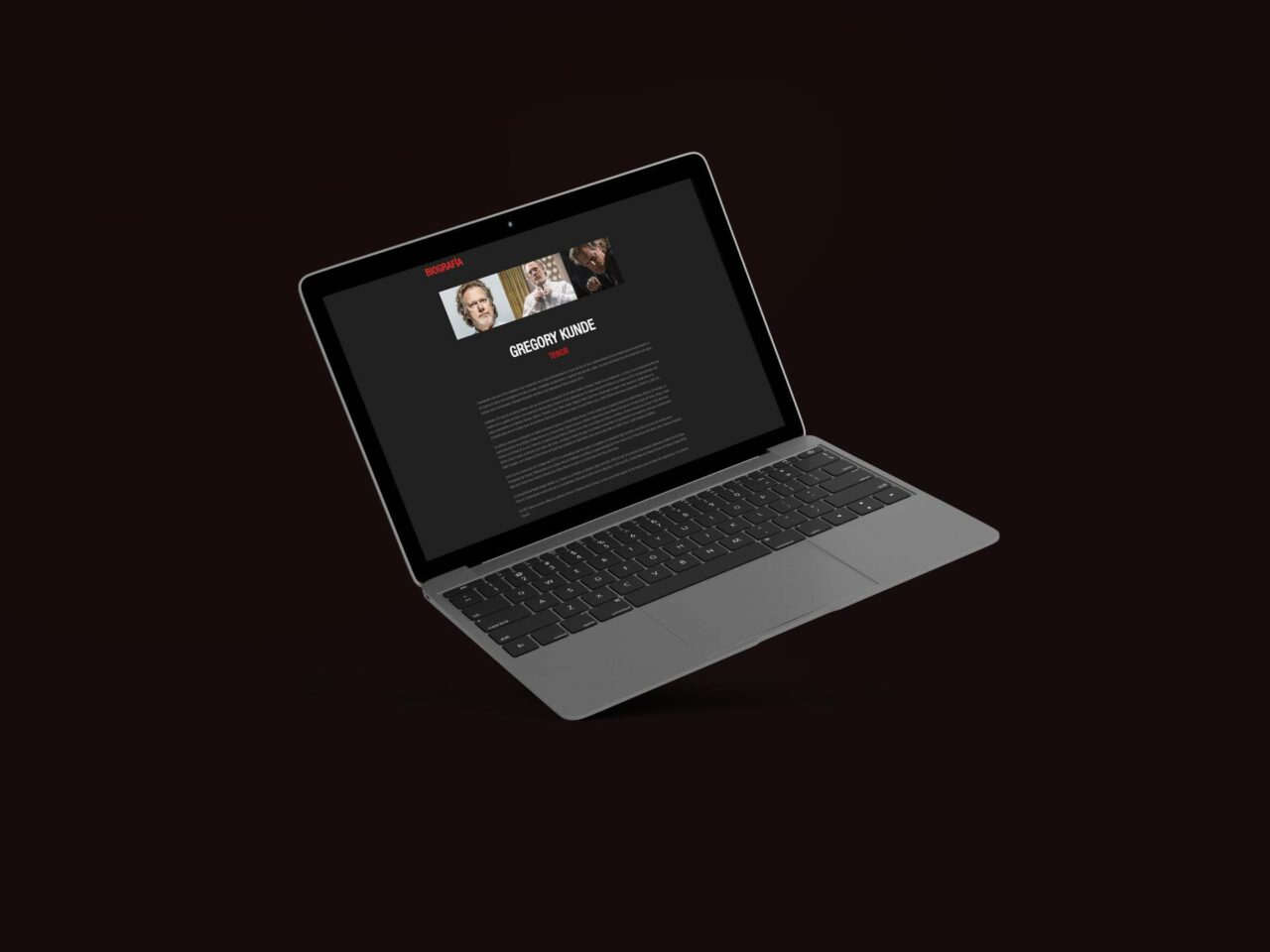Web de Gregory Kunde