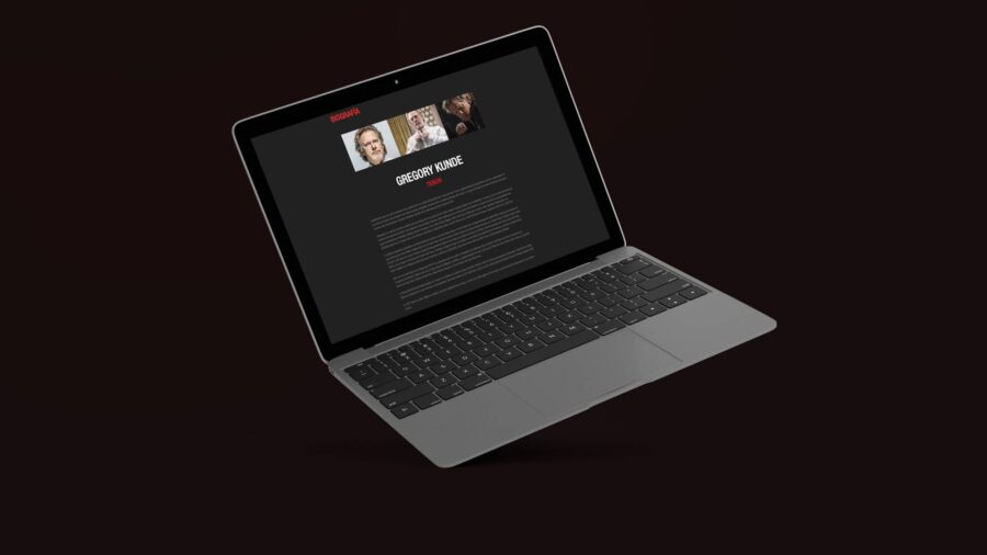 Web de Gregory Kunde