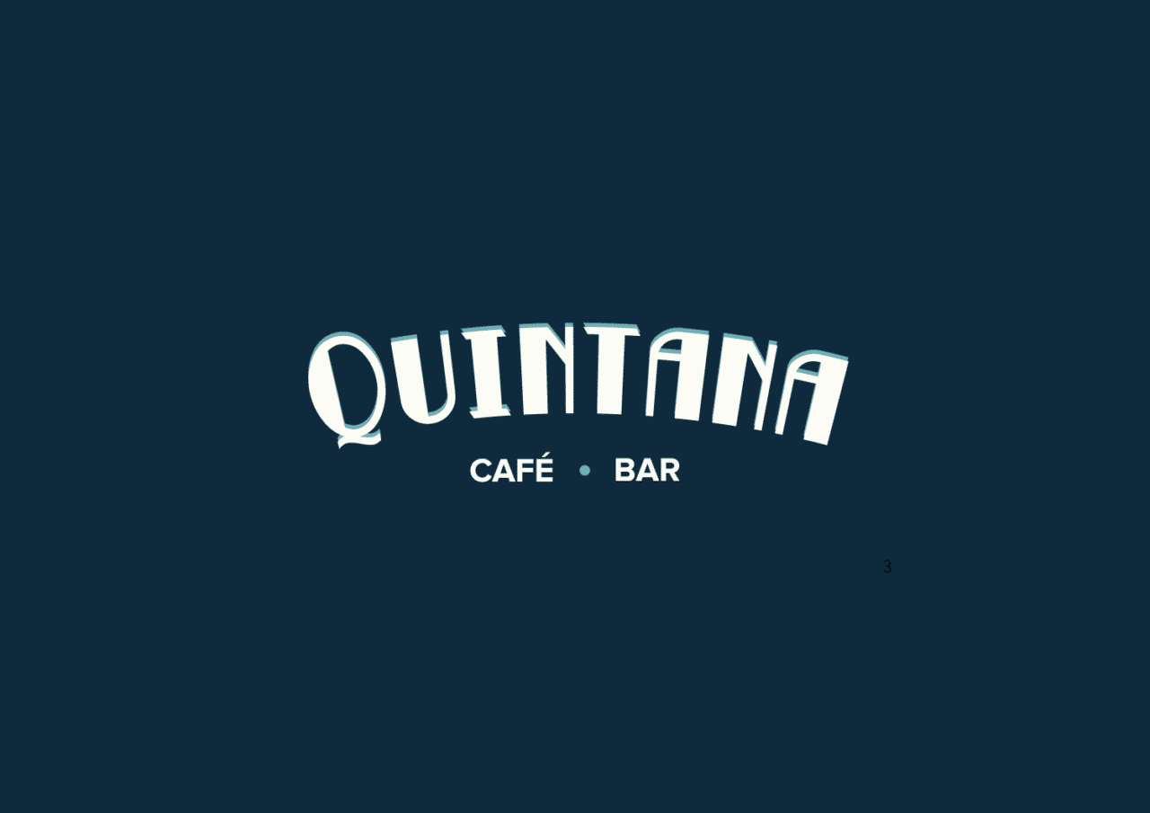 Imagen Corporativa: Café Bar Quintana