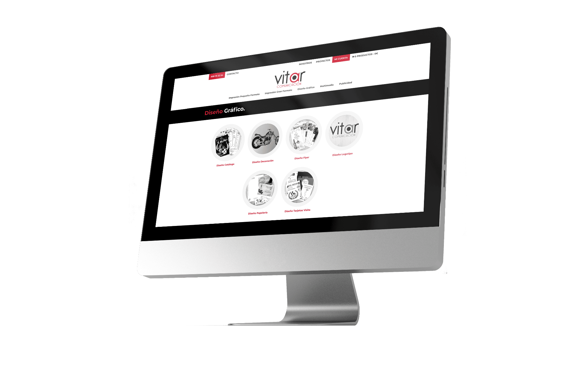 Diseño Web Vitar Comunicación Diseño Web Página Vitar Comunicación