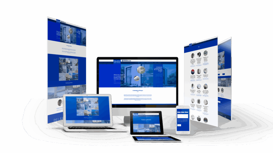 Diseño Web: Cristalería Pelayo