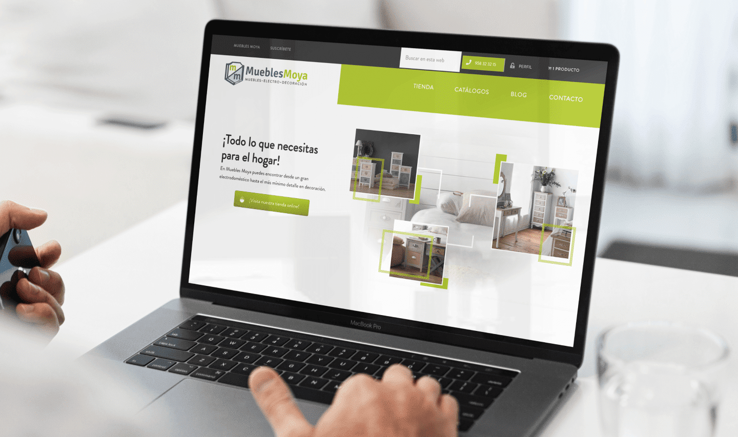 Muebles Moya: Diseño de tienda online y RRSS Muebles Moya Portfolio