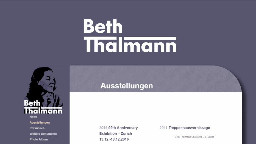 Diseño y Desarrollo Web Beth Thalmann