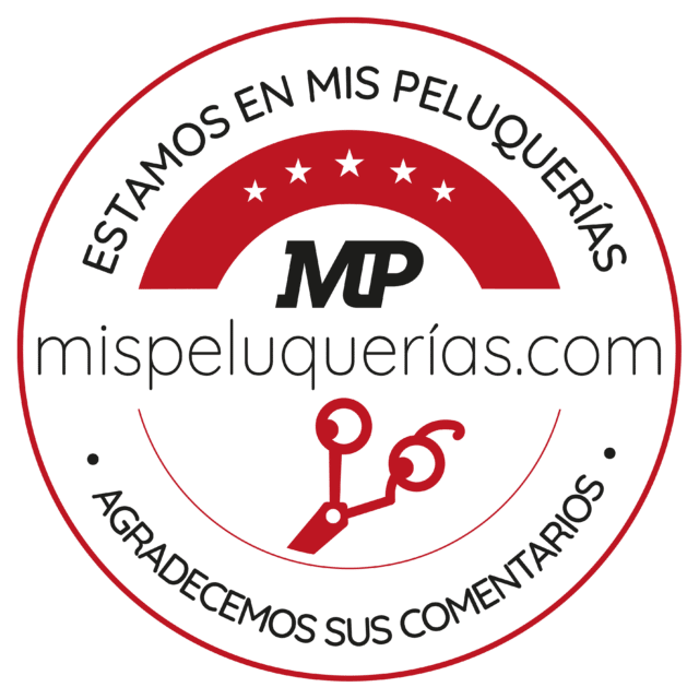 Sello creado para los comercios adheridos a mispeluquerias.com