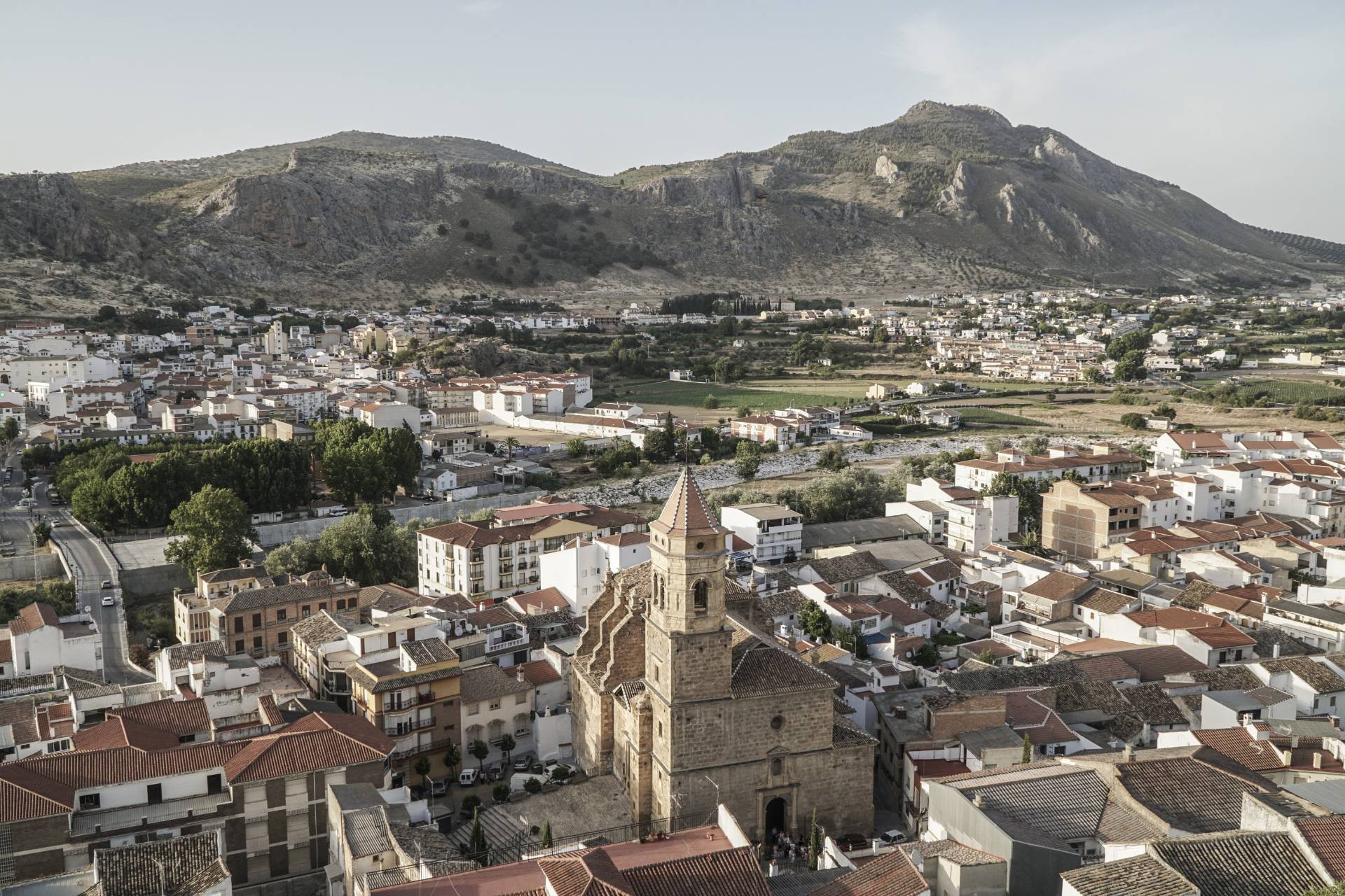 Vistas de Loja, en Granada