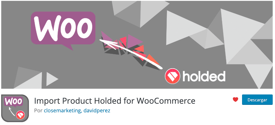 Plugin Wordpress Importación Productos Holded Woocommerce