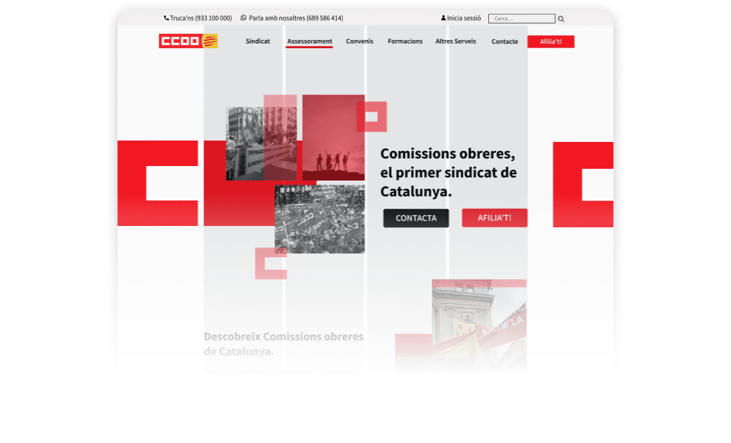 Diseno Web Ccoo Cat 1