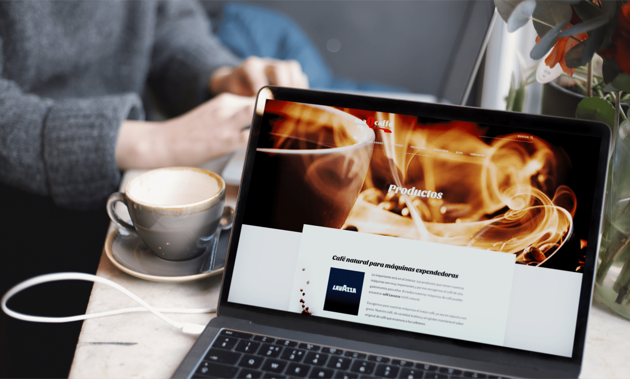 Diseño Web Maqcaffé Maqcaffe