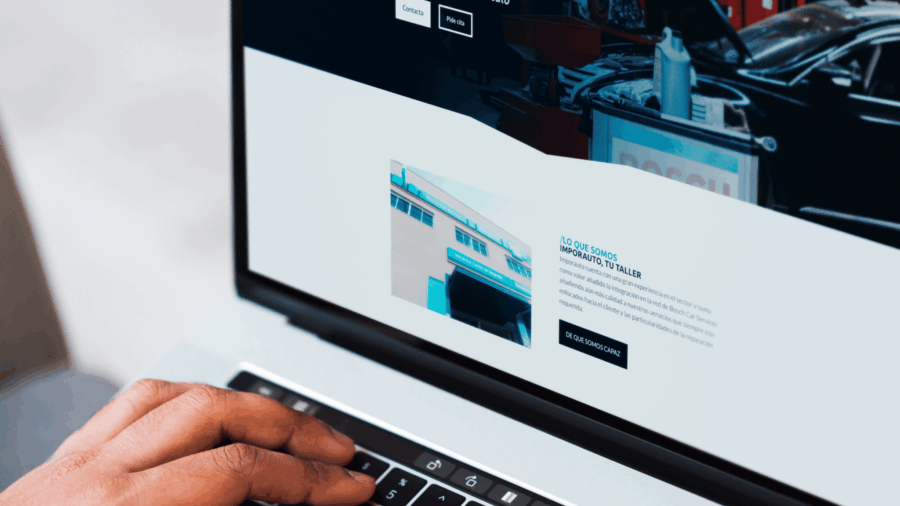 Diseño web: Imporauto