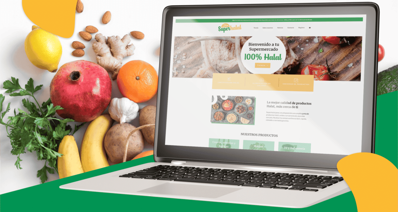 Diseño web Superhalal