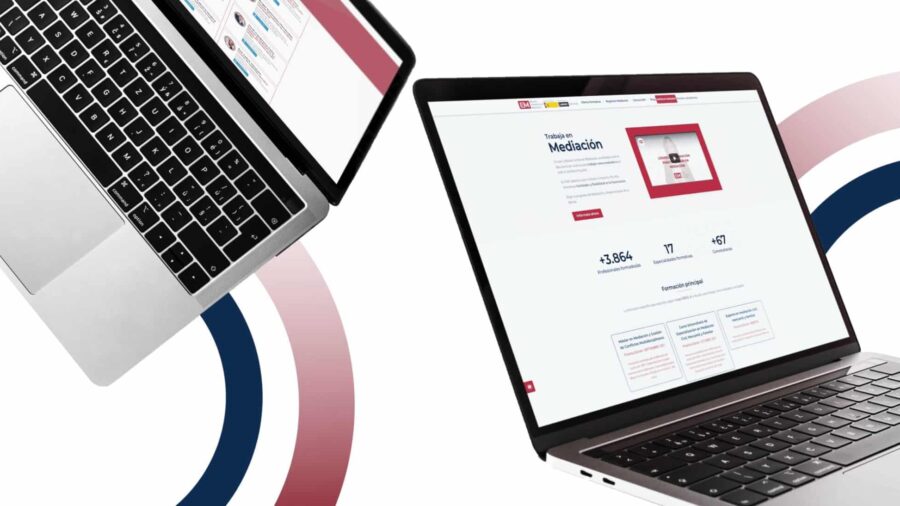 Diseño web: Escuela Internacional de Mediación