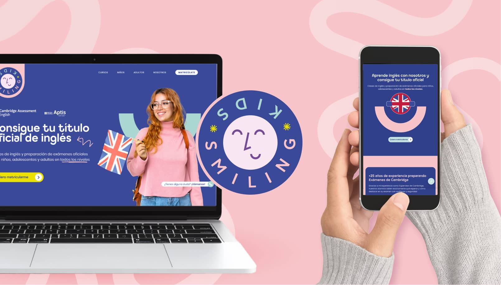Diseño Web Smiling Kids Portada