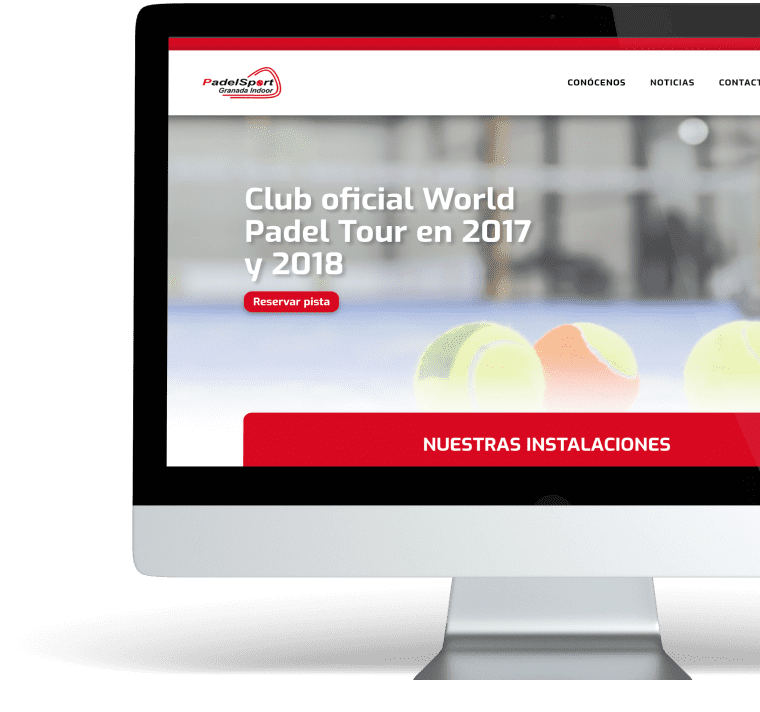 Pagina Web Padel Sport Granada