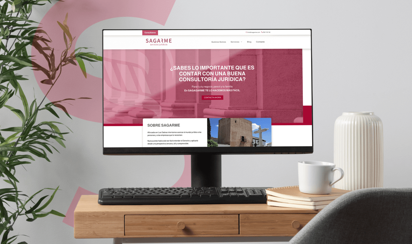 Diseño Web Sagarme Sagarme Portada