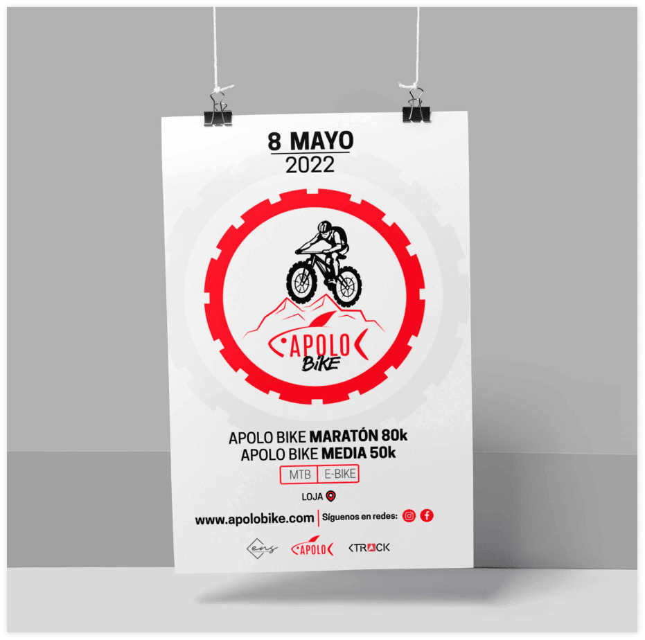 Diseño Cartel Apolobike