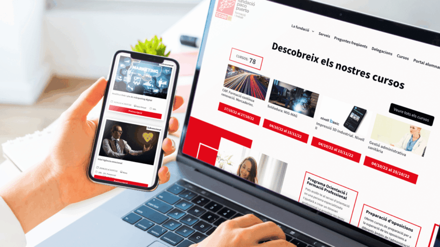 Diseño web Fundació Paco Puerto