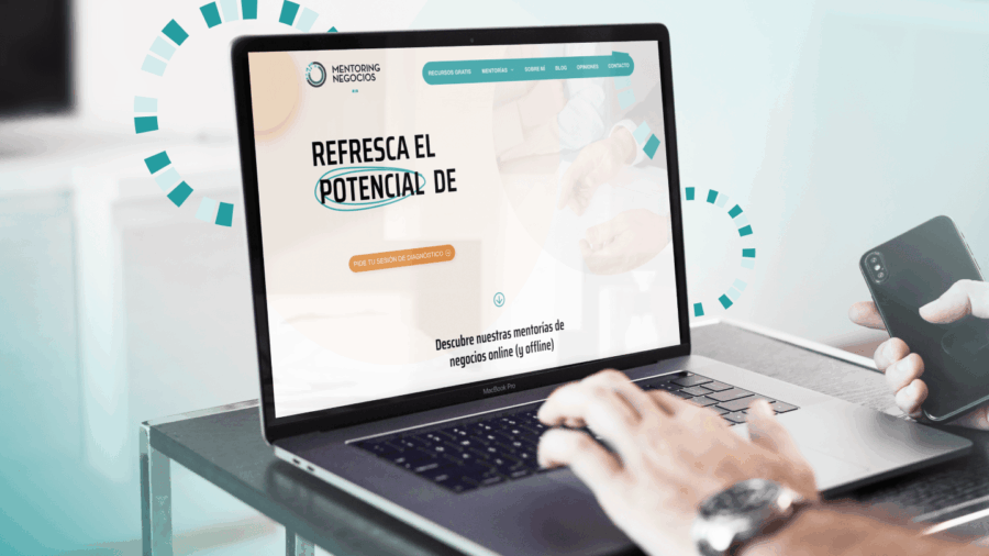 Diseño Web Mentoring Negocios