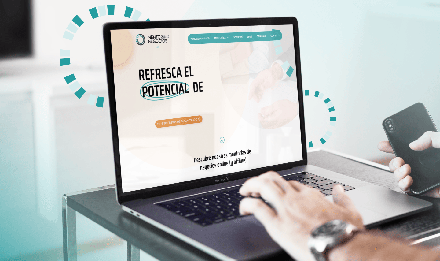 Diseño Web Mentoring Negocios Mentoring Negocios