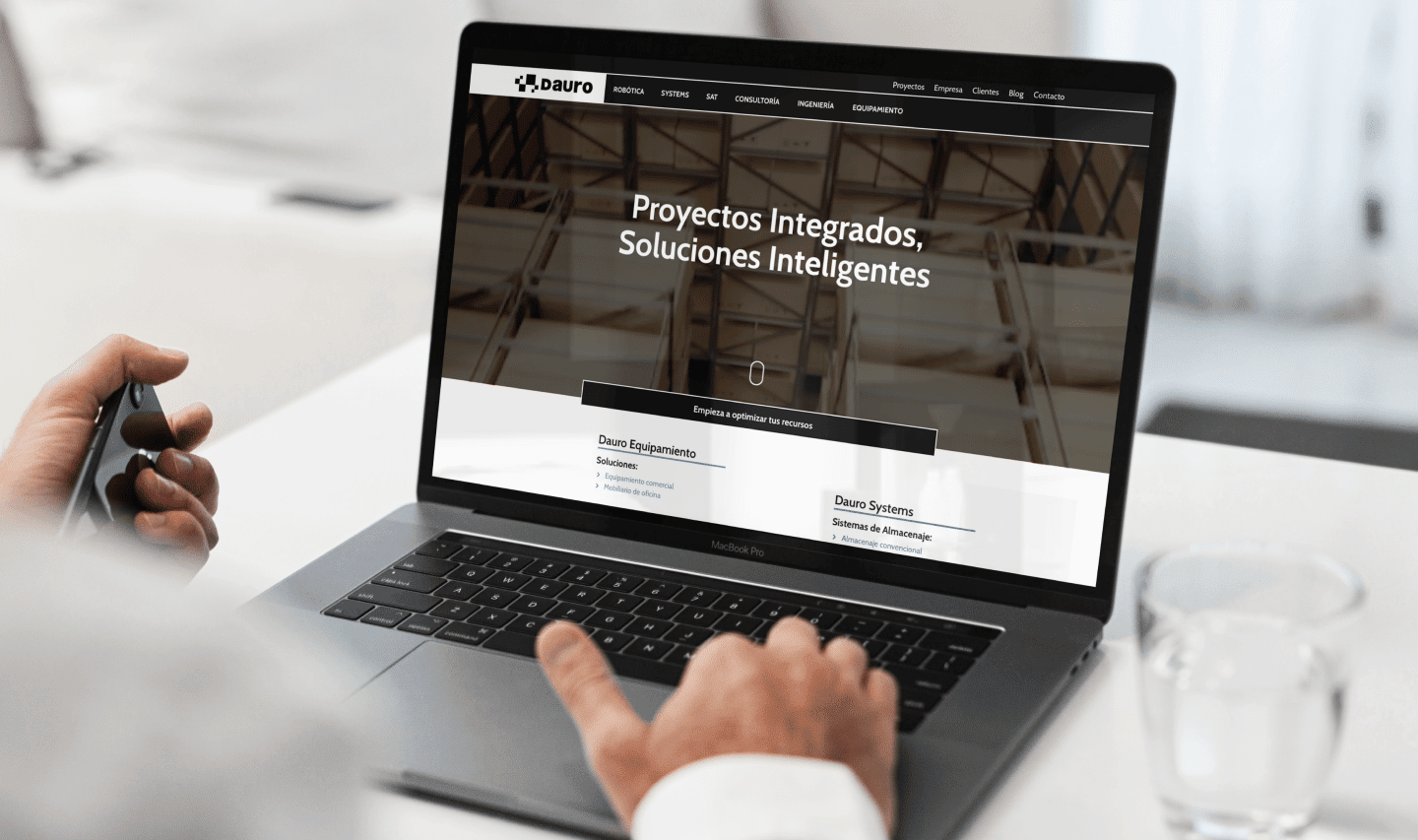 Diseño web: Dauro Diseño Web De Dauro Min