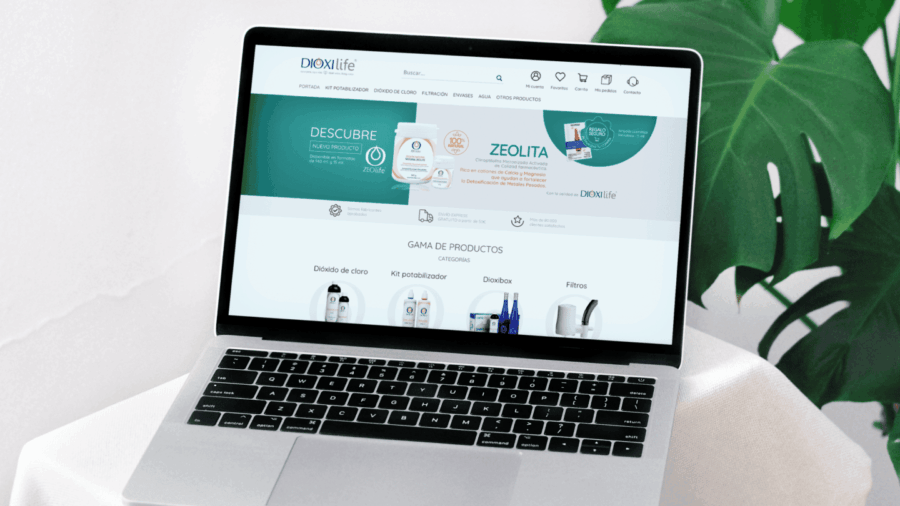 Diseño web Dioxilife