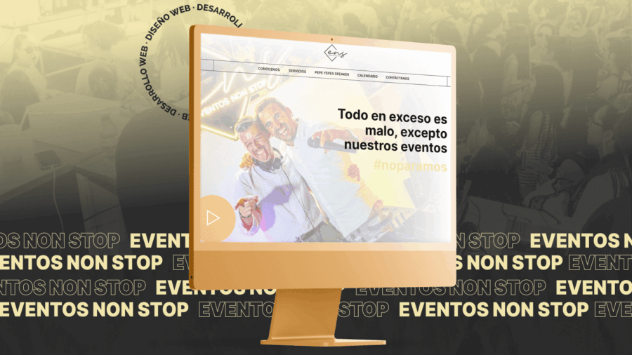 Diseño web: Eventos Non Stop