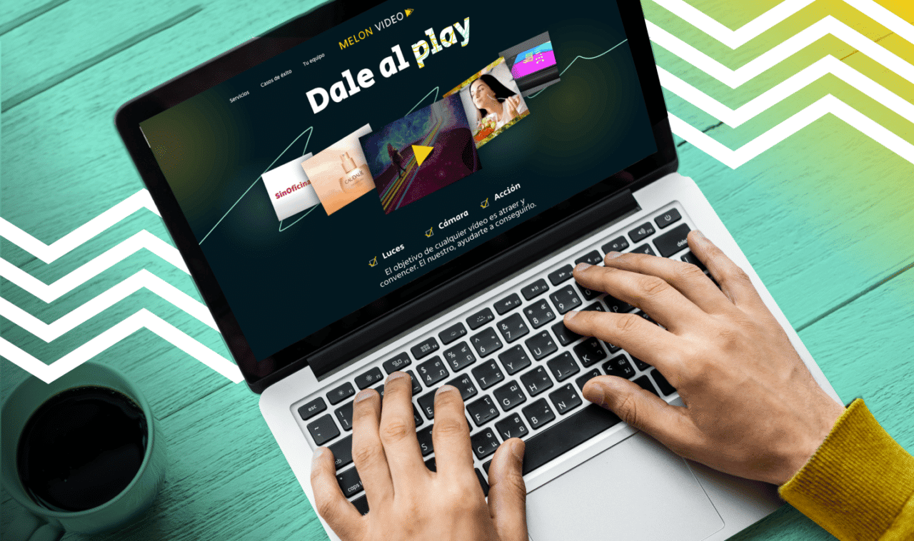 Diseño web Melon Vídeo