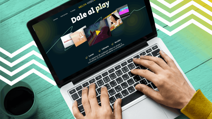 Diseño web Melon Vídeo
