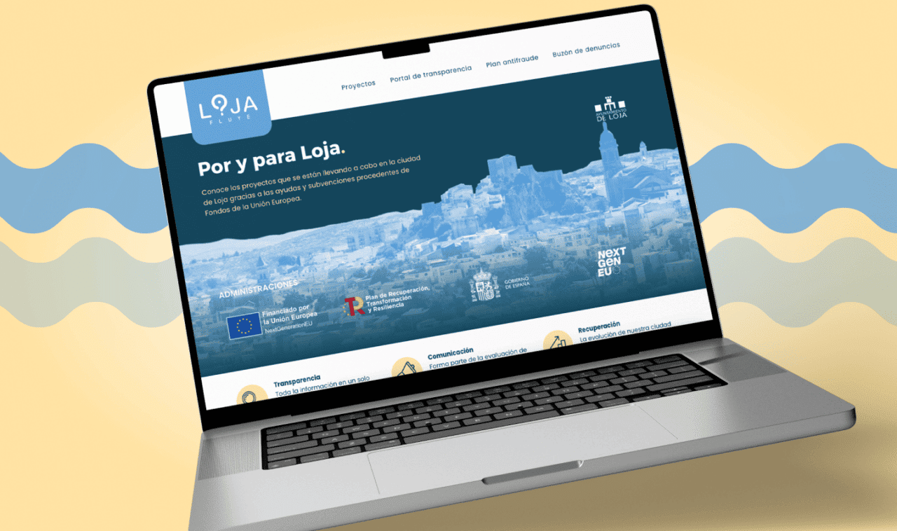 Diseño web Loja Fluye