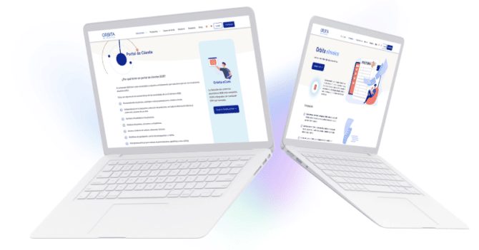 Desarrollo web Orbita Cloud por Close·marketing
