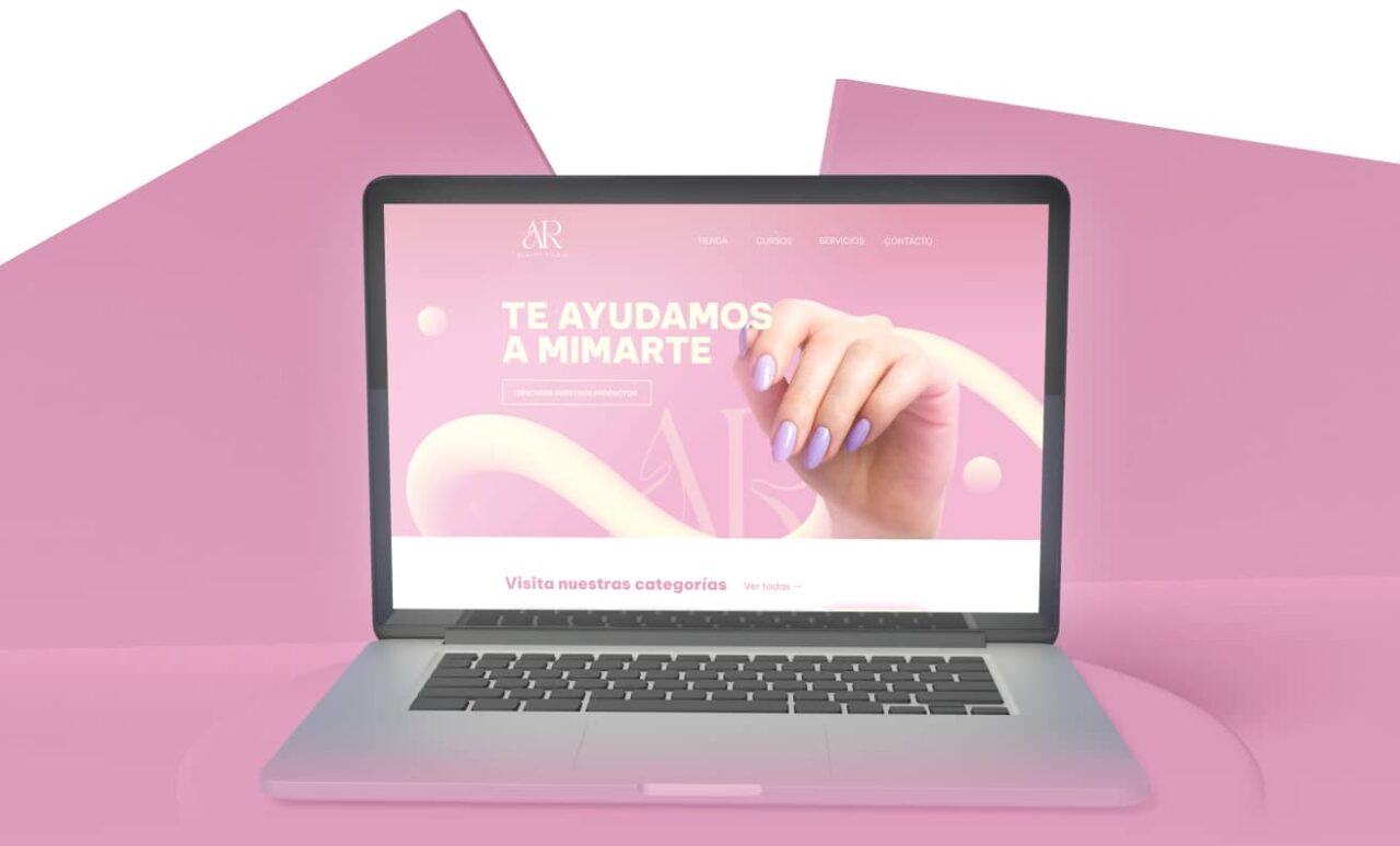 Ana Ramos Beauty Diseños Web Close Marketing Ordenador