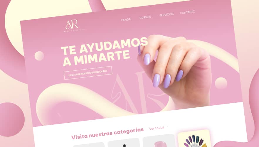 Diseño web Ana Ramos Beauty