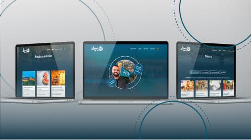 Diseño web Tours de lao a lao