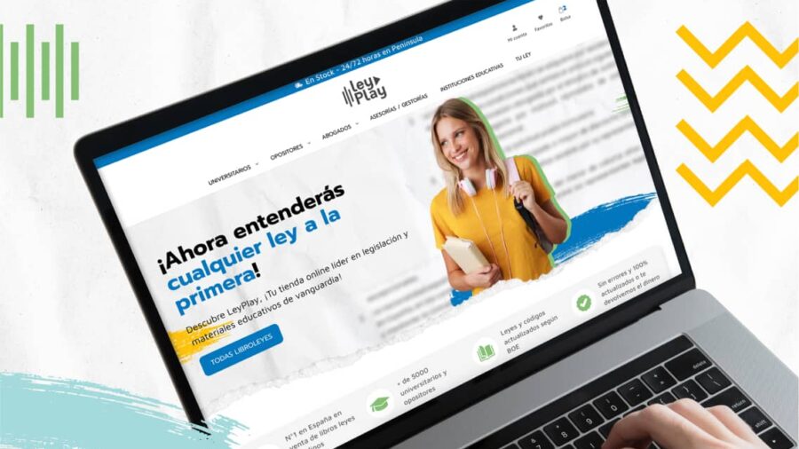 Diseño web LeyPlay