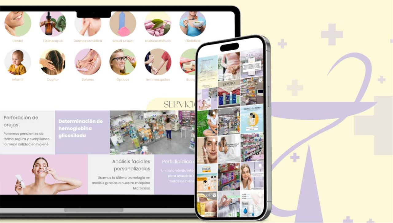 Diseño de redes y web Farmacia Gran Capitán