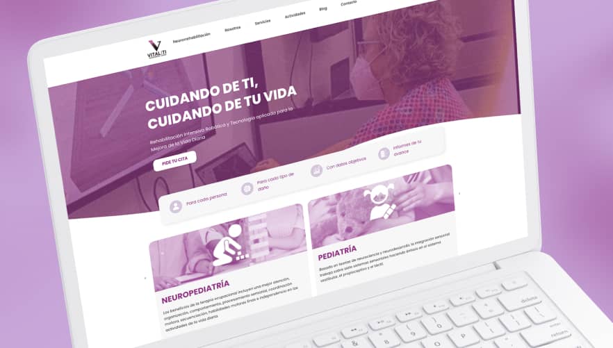 Diseño web y de redes para Vitaliti